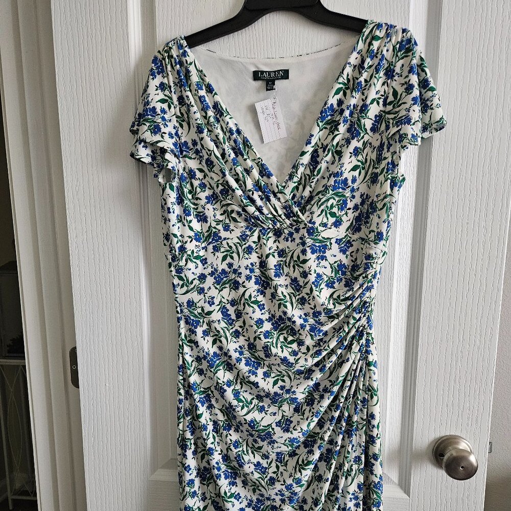 Lauren Ralph Lauren Women's Floral Sleeveless Dress